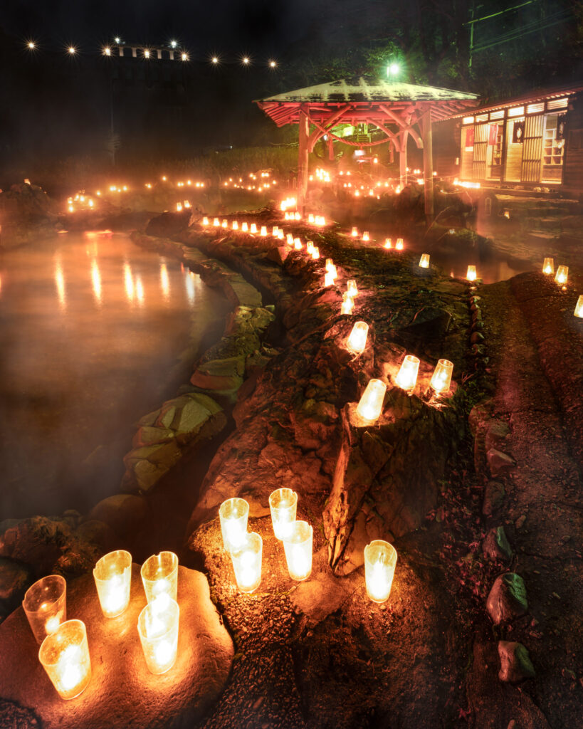 湯原温泉キャンドルファンタジー
